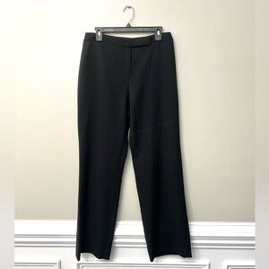 Women’s DLG Pants Black Ribbed Dress Pants